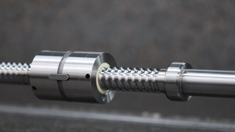 Kugelgewindetrieb von Kammerer für den Einsatz in einem Elektrozylinder (Bild:  Kammerer)