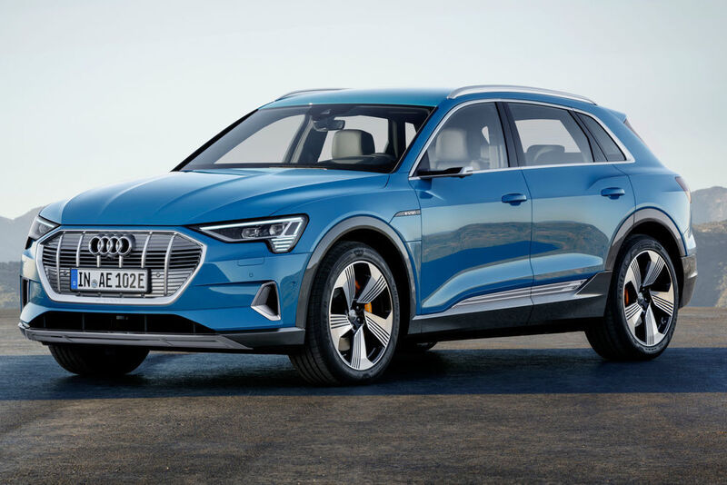 Der E-Tron markiert den Anfang der Elektrooffensive von Audi: Bis 2025 sollen zwölf reine Stromer im Portfolio stehen. (Audi)