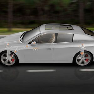 Anwendungsbeispiel Auto: Im Auto findet sich an den unterschiedlichsten Positionen Gleitlagertechnik, im Handbremshebel und dem Gaspedal ebenso wie in der Gangschaltung oder im Scheibenwischer.  (Bild:  Igus)