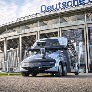 Die Erforschung des Gesamtsystems EDAG CityBots fand von März bis Mai 2024 im Deutsche Bank Park in Frankfurt statt.(Bild:  EDAG)