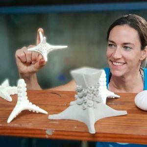 Die bionisch inspirierte Gestalt soll einen perfekten Lebensraum für Korallenlarven bieten.