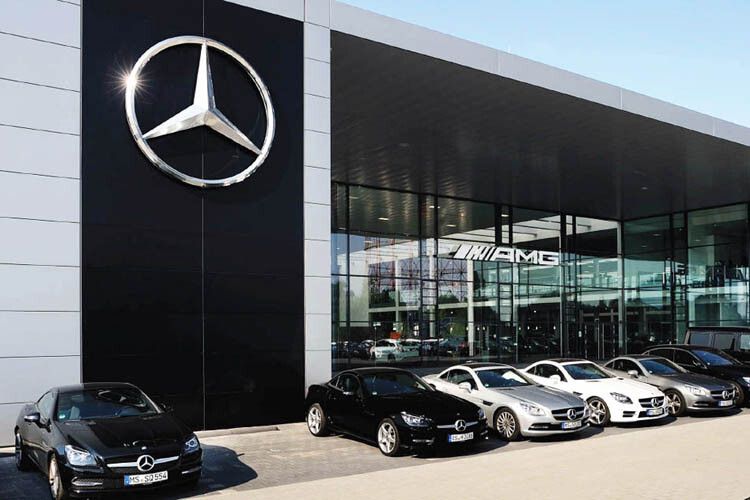 ...und Modelle der High-Performance-Tochter AMG. (Foto: Beresa)