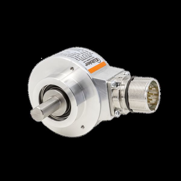 Der Drehgeber der K58 Sendix Drehgeber in Wellenausführung.  (Bild: Fritz Kübler GmbH)