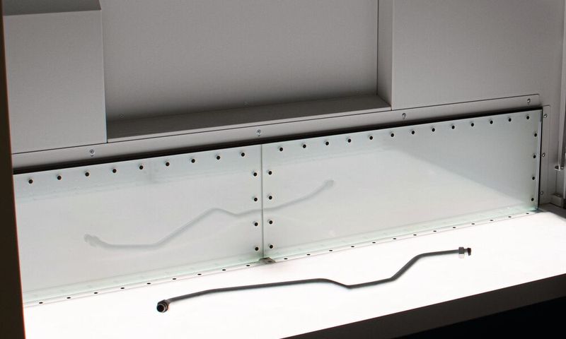 Über eine optische 3D-Vermessung lassen sich bestehende Leitungsverläufe kopieren oder fertiggestellte Rohrgeometrien überprüfen. (Bild: Voss Fluid)