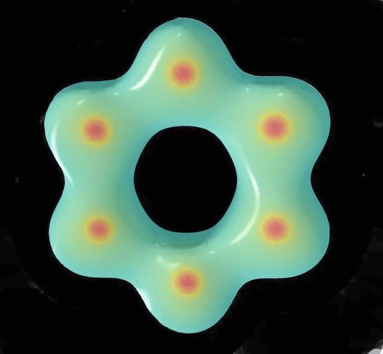 Der aromatische [N₆]⁴⁻-Hexazinring(Bild:  Dominique Laniel)