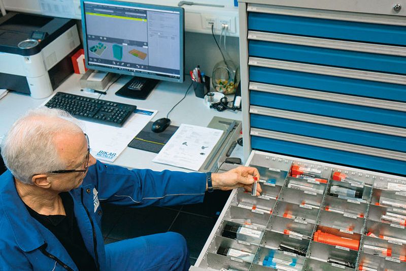 3D-Lagerortanzeige: Werkzeuge finden statt suchen – transparente Lagerhaltung. (Zoller)