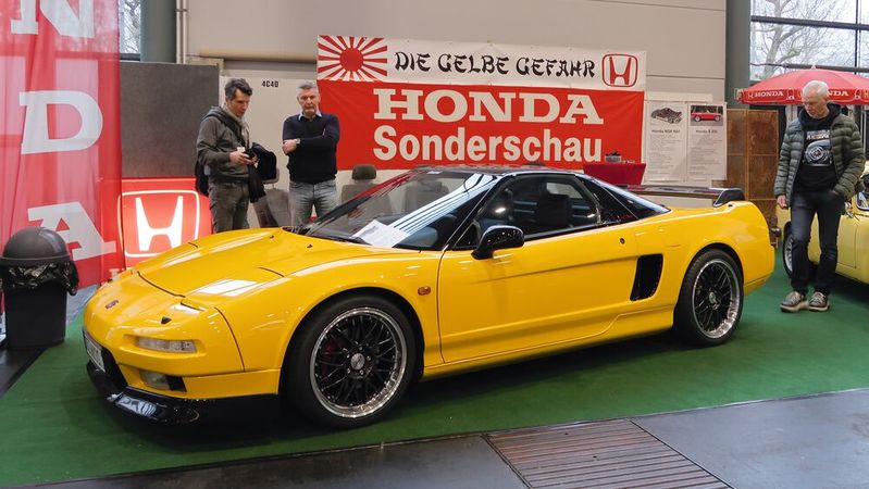 Honda-Sonderschau im Rahmen der Bremen Classic Motorshow 2024. Die Szene der Fans japanischer Marken ist gut vernetzt und lässt auch Ersatzteile nachfertigen.(Bild:  Diehl – VCG)