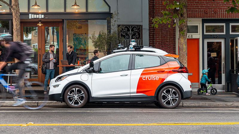 Der Robotaxi-Dienst von Cruise ist in der aktuellen Erprobungsphase kostenlos.
