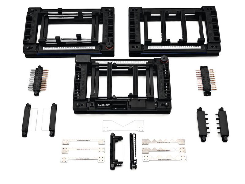 Totems MTP-3D: Modulares Positionier- und Spannsystem. (Bild: Totems Position Sàrl)