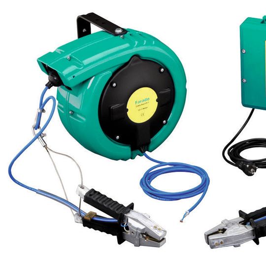 Das Farado-Erdungssystem wurde auf Grundlage der Atex 2014/34/EU Richtlinie mit der Schutzart EEx-d[ia] IIB entwickelt und entspricht der Schutzklasse IP 66.(Bild:  Rembe)