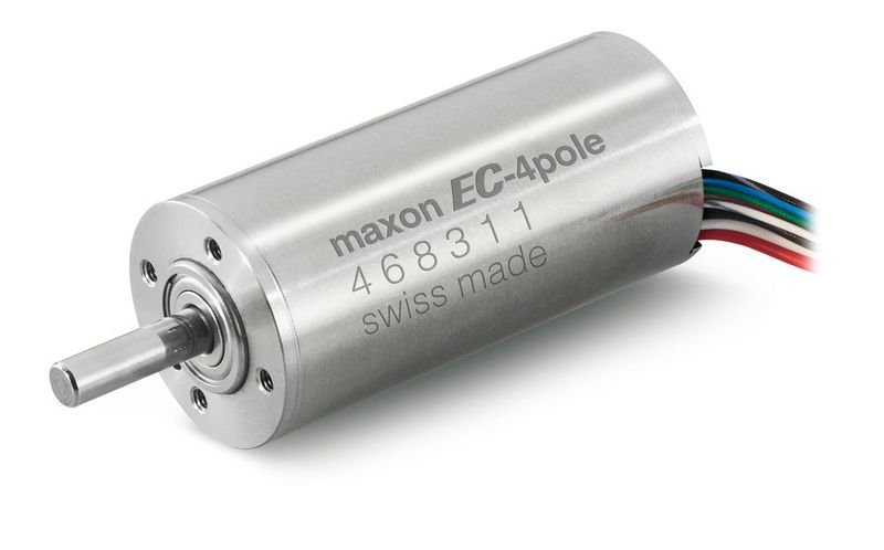 Das Bild zeigt den sterilisierbaren Gleichstrommotor EC-4-pole 30. (Bild: Maxon Motor)