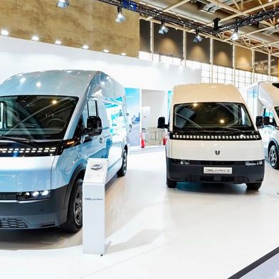 Delivan zeigte mehrere Modelle auf der IAA Transportation in Hannover. (Bild: Delivan)