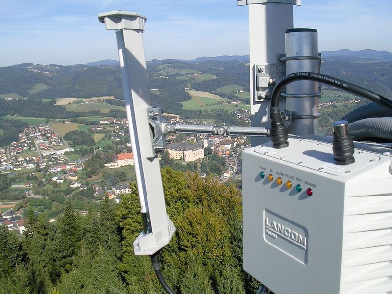 Die österreichische Linz AG nutzt WLAN-Richtfunk, um ihre Kunden mit Breitband-Internet zu versorgen. (Archiv: Vogel Business Media)
