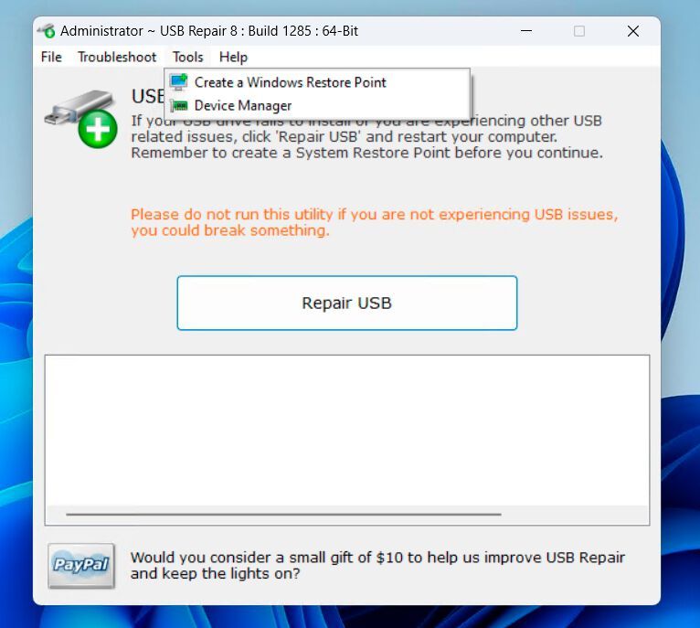 USB Repair Portable: USB-Probleme in Windows mit Freeware beheben ...