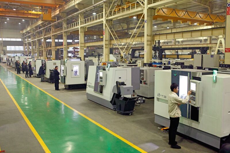 Easy-to-use machine tools for markets, that have not been tapped yet, are the target of Shenyang Machine Tool. (Shenyang Machine Tool Group)