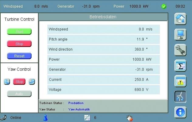 Bild 2: Komplettes Portfolio für die Automatisierung von Windkraftanlagen aus einer Hand: Steuerung, Visualisierung und Antriebe. (Archiv: Vogel Business Media)