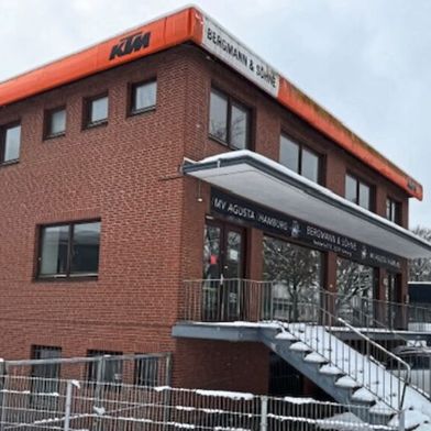 Der ehemalige KTM-Betrieb auf der Hamburger Automeile am Nedderfeld. (Bild: Autohaus Gotthard König )