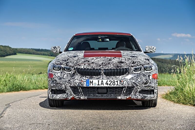 Das neue Frontdesign des BMW 3er dürfte hohen Wiedererkennungswert bieten. (BMW)