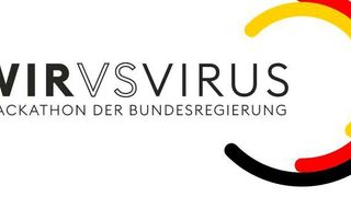 Offizielles Logo des Hackathons (wirvsvirushackathon.org)