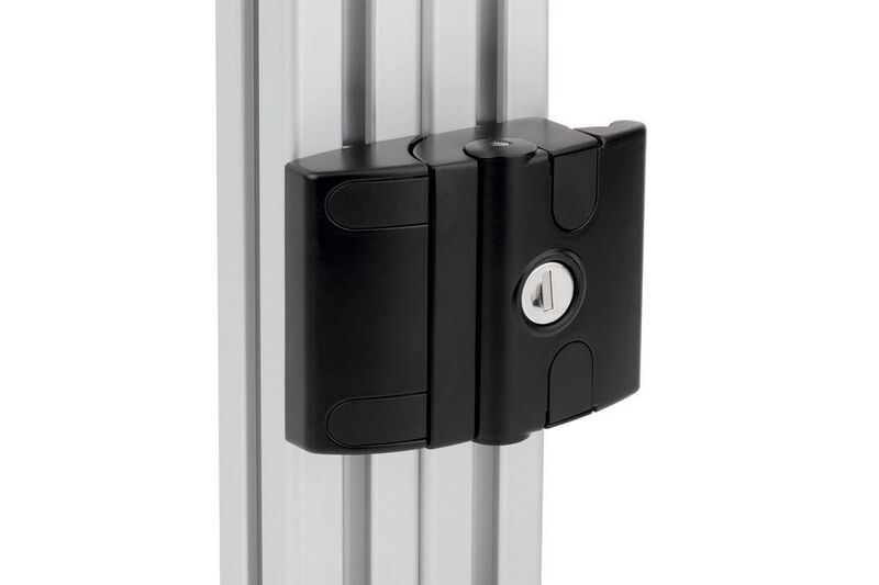 Bei den abschließbaren Ausführungen kann zwischen Schlüssel (Euro Schließung 5333), Betätigung über Vierkant 8 mm oder Doppelbart 5 mm gewählt werden. (Norelem)