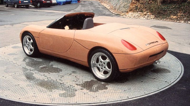 Ein typisches Tonmodell des neuen Boxster. (Bild: Porsche AG)