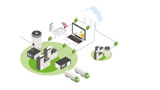 Mit Automatisierungslösungen von WAGO gelangen die Produktionsdaten sicher und fehlerfrei von der Feldebene
in die Cloud oder ein anderes übergeordnetes System. (WAGO Kontakttechnik GmbH & Co. KG)