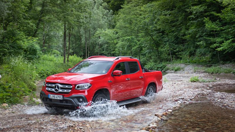 Der prominenteste Pick-up unter den gescheiterten Hoffnungsträgern ist die Mercedes X-Klasse. (Bild: Daimler AG)