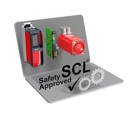 Die Safety Configuration Library (SCL) von SEW-Eurodrive unterstützt Kunden bei der Vorauswahl von Antriebskomponenten mit passender Sicherheitstechnik. (Bild:  SEW-Eurodrive GmbH & Co KG)