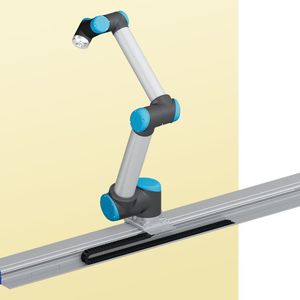 Ein Mittelständler, der zwei bis drei Roboterzellen mit kollaborativen Robotern, den sogenannten Cobots, einrichtet, kann durch das Liftkit und Slidekit ohne Entwicklungsaufwand sofort produktiv werden.