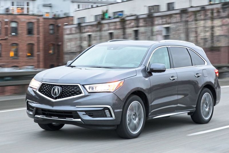 Und auch auf Platz 7 geht es erstaunlicherweise nicht mit einem US-Hersteller, sondern mit einem Honda-Modell weiter: Der Acura MDX wird in East Liberty (Ohio) montiert. (Bild: © 2018 Acura)