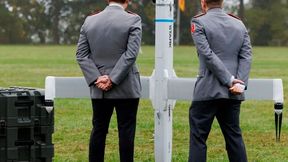 Lieber nicht ? Die Drohnen von Stark Defence können auch Kamikaze-Aktionen durchführen. Doch es gibt Bedenken zum Kauf der Systeme durch die Bundeswehr. Denn es könnte sein, dass der US-Investor Thiel zu viel Einfluss auf das Unternehmen haben könnte ... (Bild: SD)