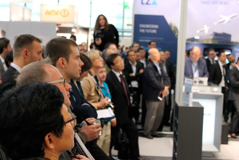 Concept Laser press conference: company was showcasing the AM Factory of Tomorrow. (Schulz)