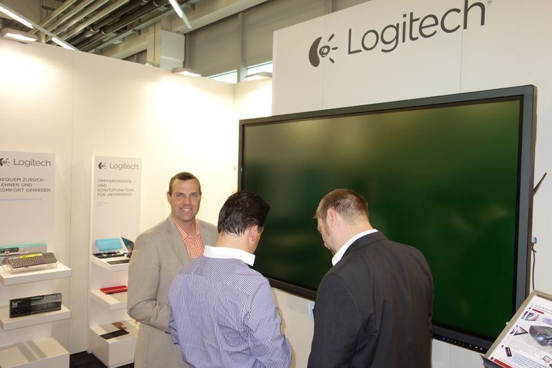 Roland Lunck, neuer Country Manager DACH ViewSonic, im Verkaufsfieber (Bild: IT-BUSINESS)