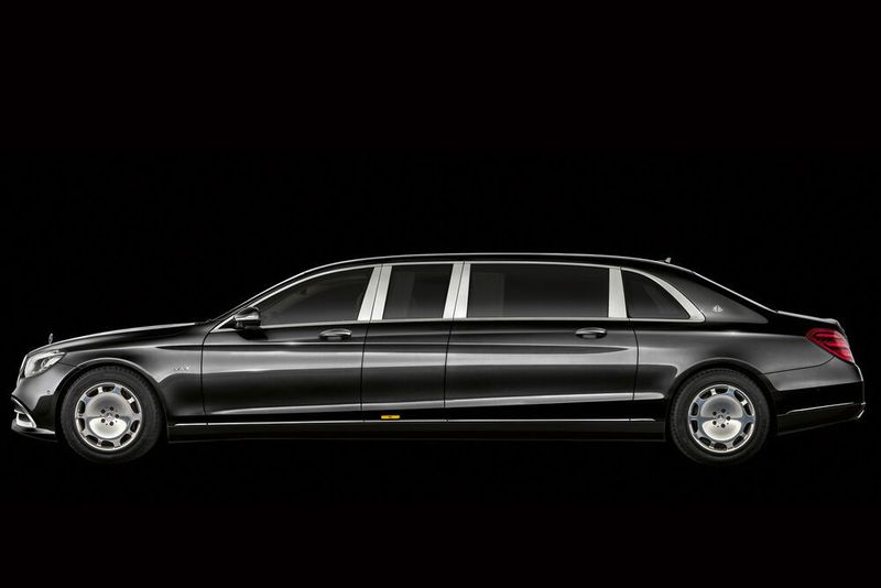 Mit einer Länge von 6,50 Meter ist der Maybach-Pullman eine imposante Erscheinung. (Daimler AG)