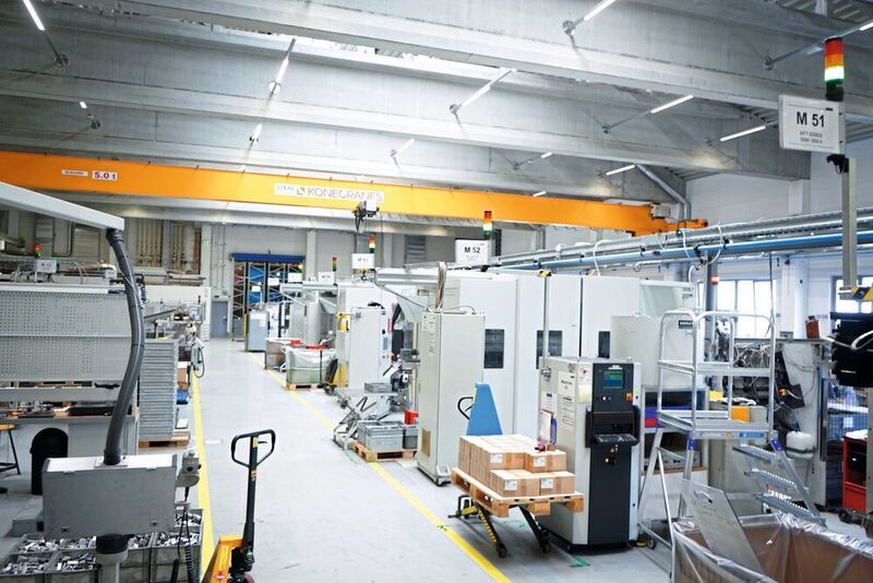 Aktuell sind bei Eberle Rieden 60 Maschinen mit SmartMonitor ausgestattet. Dies entspricht mehr als 95 Prozent des gesamten Maschinenparks. (Werma)