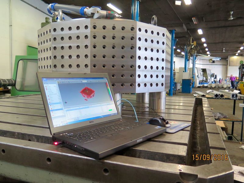 Le module de serrage multifonction développé par Reco Mécanique transforme leur Reiden BFR-24 en machine de production continue. (Reco Mécanique)