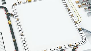 Der Linearmotor SLC sorgt für einen verschleißfreien und lautlosen Betrieb des Hauptantriebs einer Sortieranalgage. (Bild: SEW-Eurodrive)