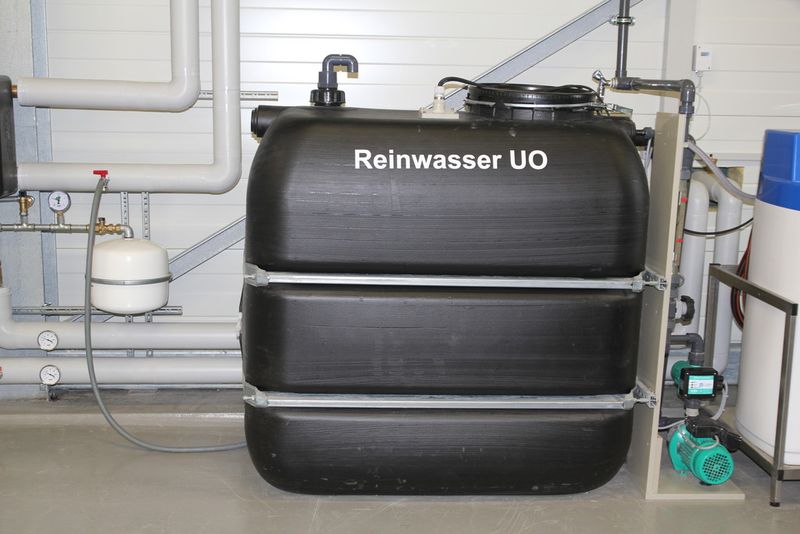 Ungewöhnlich für Galvaniken: Heid setzt auf Umkehrosmose zur Erzeugung von Reinstwasser. (Bild: Itasse)