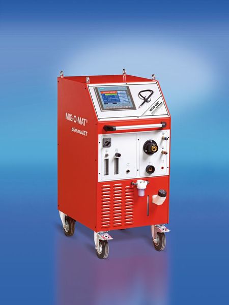 Die Mikroplasmaschweißanlage Plasma Jet 100SPS von Mig-o-mat. (Bild: Mig-o-mat)