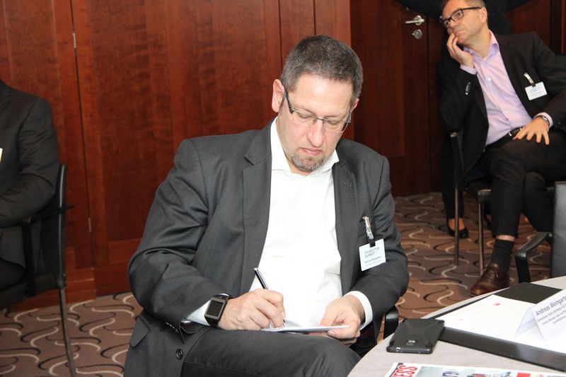 Auch Andreas Weingarten, General Manager Sales und Mitglied der Geschäftsleitung der Dimension Data Germany AG & Co. OHG, nahm wertvollen Input mit nach Hause. (Bild: Vogel IT-Medien)