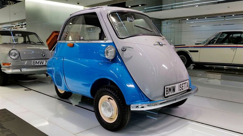Die angebotene BMW Isetta von 1959 ist zum letzten Mal 1967 ernsthaft bewegt worden. (Bild: RM Sotheby's)