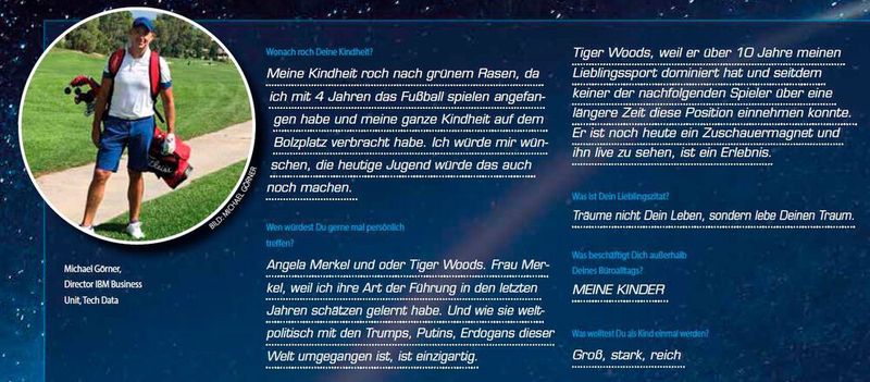 Michael Görner, Director IBM Business Unit, Tech Data (IT-Business)