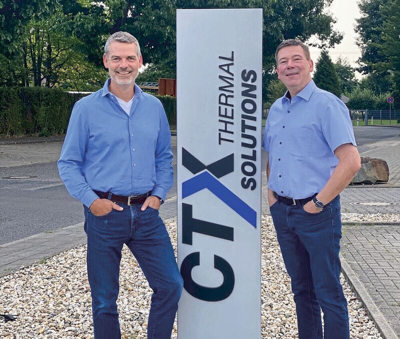 Erste Niederlassung von CTX in China: Geschäftsführer Jens Mirau (l.) und Supply Chain Manager Andreas Polzer freuen sich über die neue Nähe zu ihren chinesischen Lieferanten und Kunden.