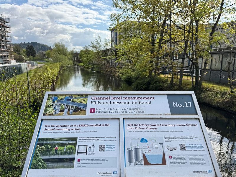 Das Werk in Maulburg ist die grösste und älteste Produktionsstätte von Endress+Hauser. (Bild: Anne Richter, VCG)