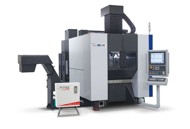 Bild 1: Die XF6300 mit integriertem Rother Aerosolmaster 4000. (Hyundai WIA)