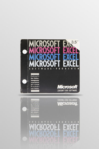 Excel 1.0 erscheint 1985 als Fortfphrung des Programms Multiplan für den Mac. (Bild: Microsoft)