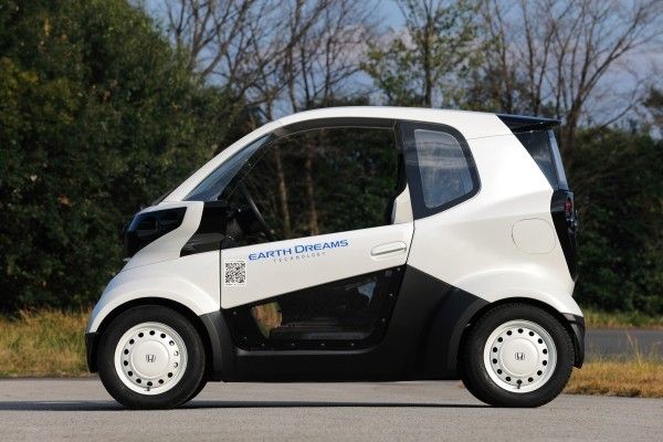 Der Honda Micro Commuter ist ein für den Pendlerverkehr konzipiertes Elektro-Kleinstfahrzeug. (Bild: Honda)