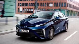 Mit dem Mirai ist Toyota ein Vorreiter der Brennstoffzellentechnik.  (Toyota)