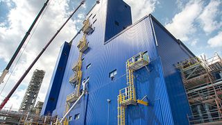 In der neuen Extrusionslinie werden PP-Kunststoff und PP-Copolymere hergestellt.  (Sabic)