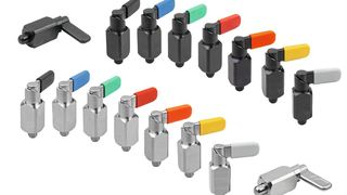 Kipp ergänzt sein Portfolio um verschweißbare Sperrriegel mit Vierkant – speziell entwickelt für anspruchsvolle Anwendungen unter anderem im Maschinen-, Metall- und Fahrzeugbau. Die Sperrriegel gibt es wahlweise in Stahl- oder Edelstahlausführung. (Bild: Kipp)